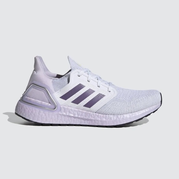 adidas UltraBoost 20 'Purple Tint' Women's Sneaker Running Shoe 10 - Picture 3 of 15